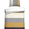 Schiesser Renforcé-Bettwäsche-Set "Marco" In Creme/ Gelb