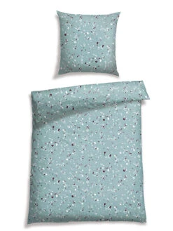 Schiesser Renforcé-Bettwäsche-Set "Terrazzo" In Mint