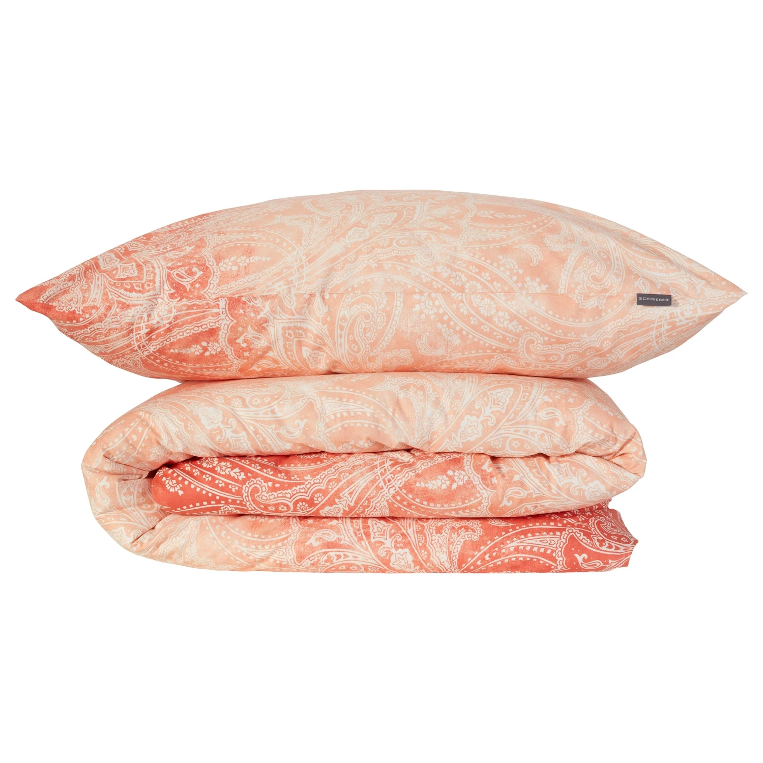 Schiesser Renforcé-Bettwäscheset Claire In Apricot 1 Schiesser Renforcé-Bettwäscheset Claire In Apricot