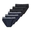 Schiesser Rio-Slip Uncover In Schwarz-blau