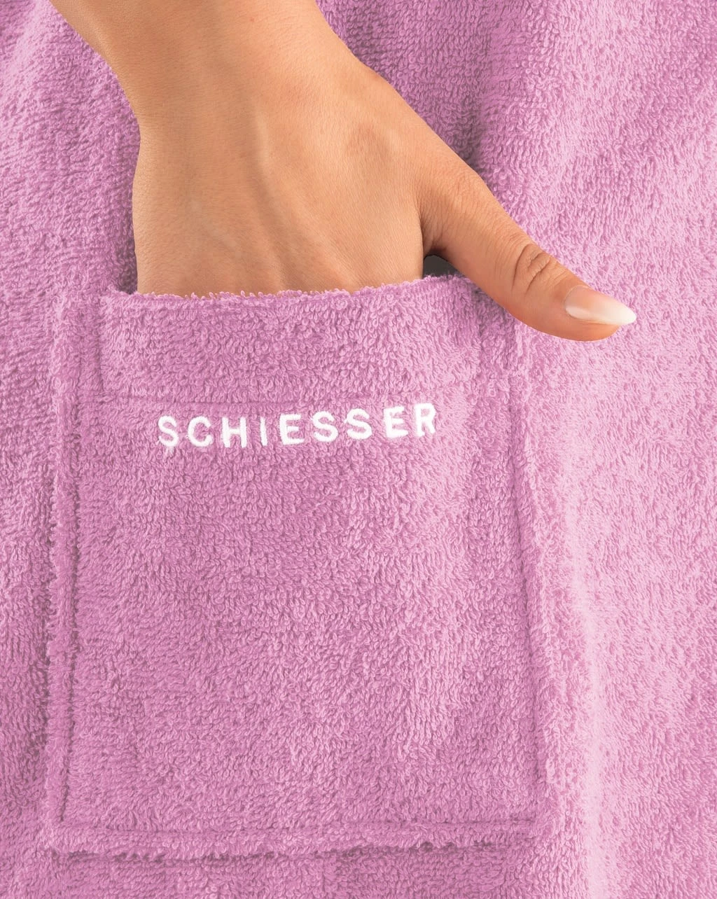 Schiesser Saunakilt Rom In Malve 3 Schiesser Saunakilt Rom In Malve – Bild 3