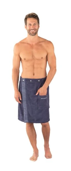 Schiesser Saunakilt Rom In Marine