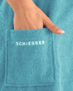 Schiesser Saunakilt Rom In Türkis -Schiesser Store schiesser saunakilt rom in turkis 2