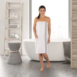 Schiesser Saunakilt Rom In Weiß -Schiesser Store schiesser saunakilt rom in weiss 4