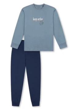 Schiesser Schlafanzug Nightwear In Mineral