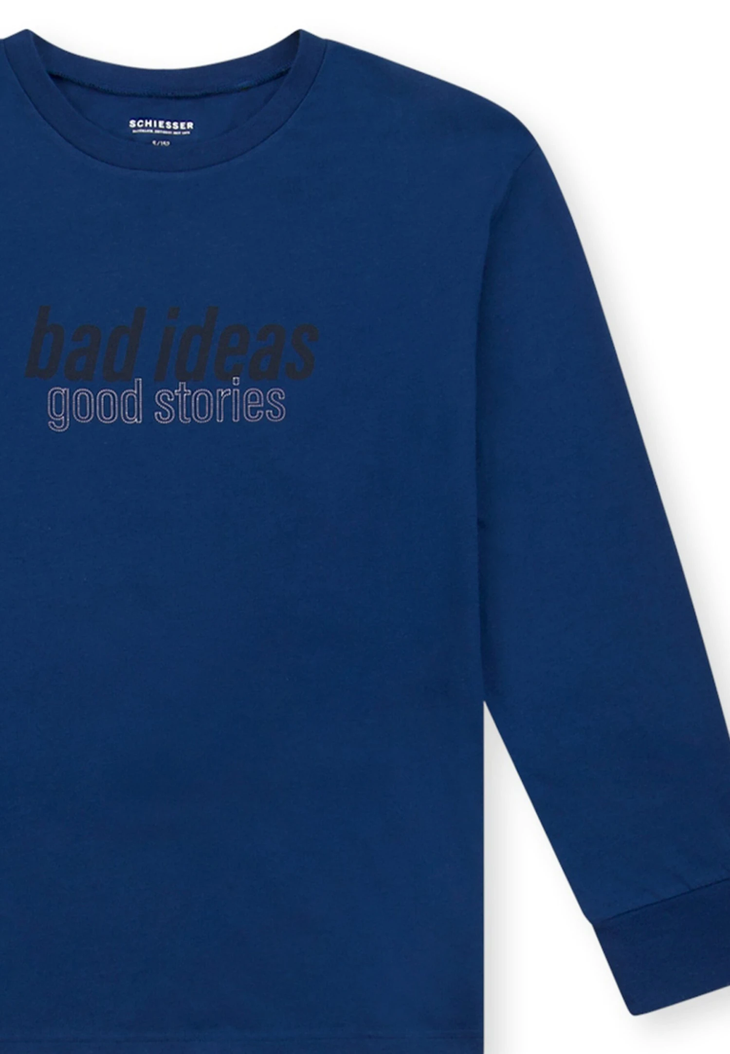 Schiesser Schlafanzug Nightwear In Royal 2 Schiesser Schlafanzug Nightwear In Royal – Bild 2