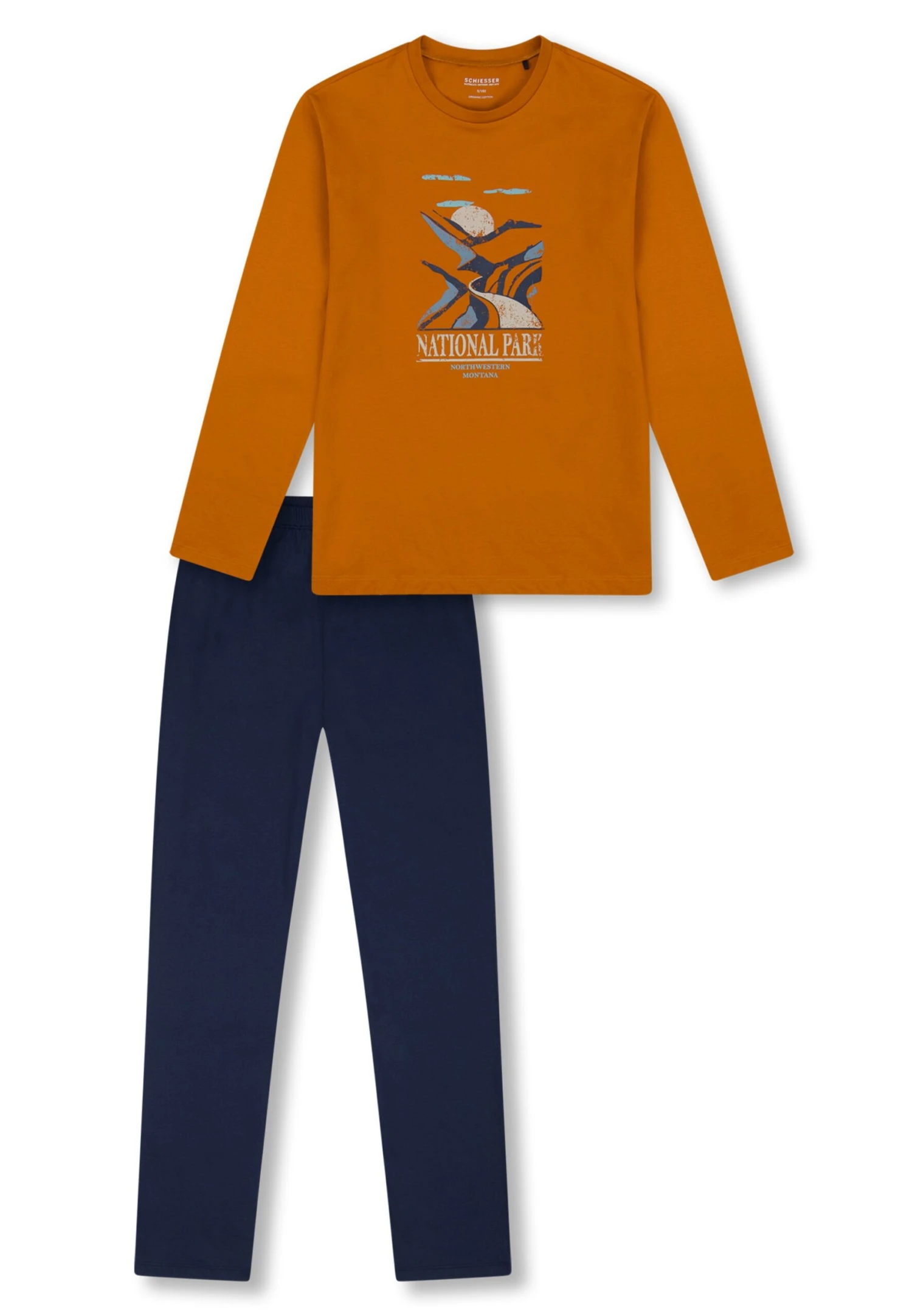 Schiesser Schlafanzug Nightwear In Whisky 1 Schiesser Schlafanzug Nightwear In Whisky