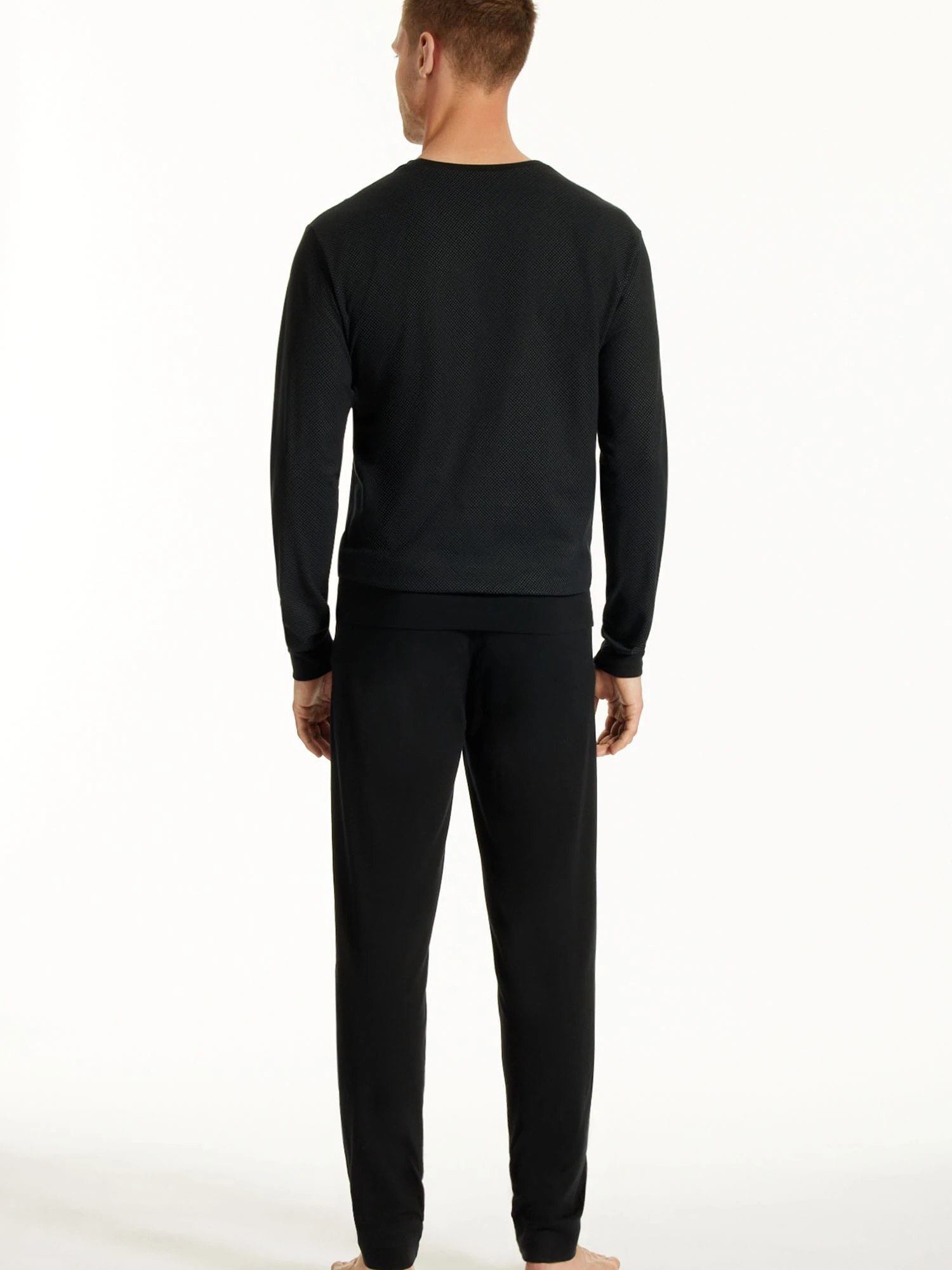 Schiesser Schlafanzug Uncover In Schwarz 2 Schiesser Schlafanzug Uncover In Schwarz – Bild 2