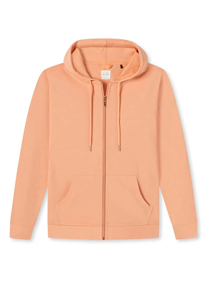 Schiesser Sweatjacke In Apricot 2 Schiesser Sweatjacke In Apricot – Bild 2