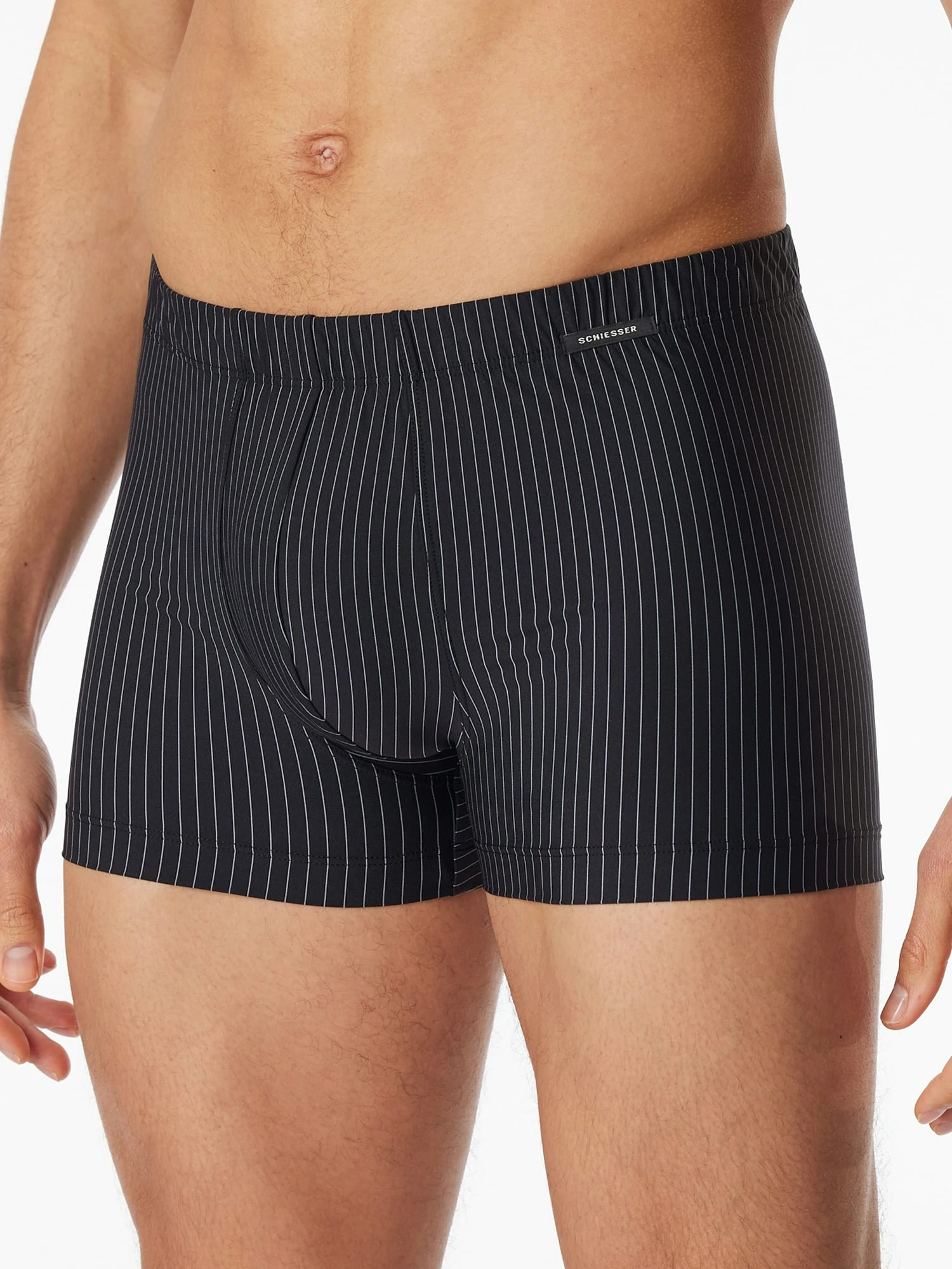 Schiesser Trunk Pure Micro In Schwarz 4 Schiesser Trunk Pure Micro In Schwarz – Bild 4