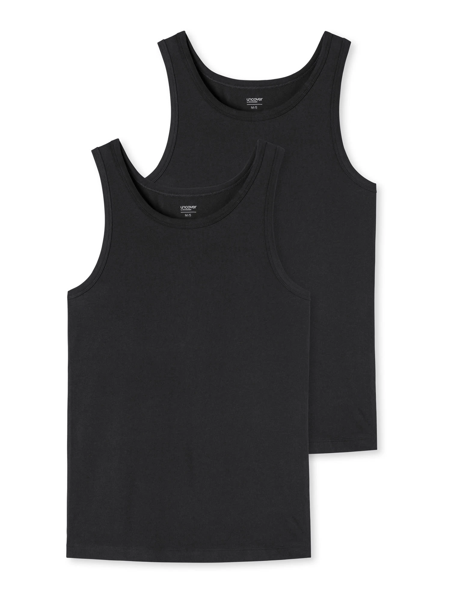 Schiesser Unterhemd Uncover In Schwarz 1 Schiesser Unterhemd Uncover In Schwarz