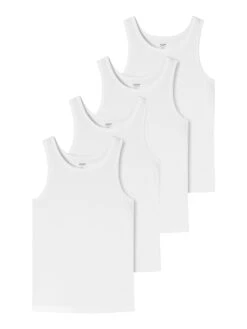 Schiesser Unterhemd Uncover In Weiß