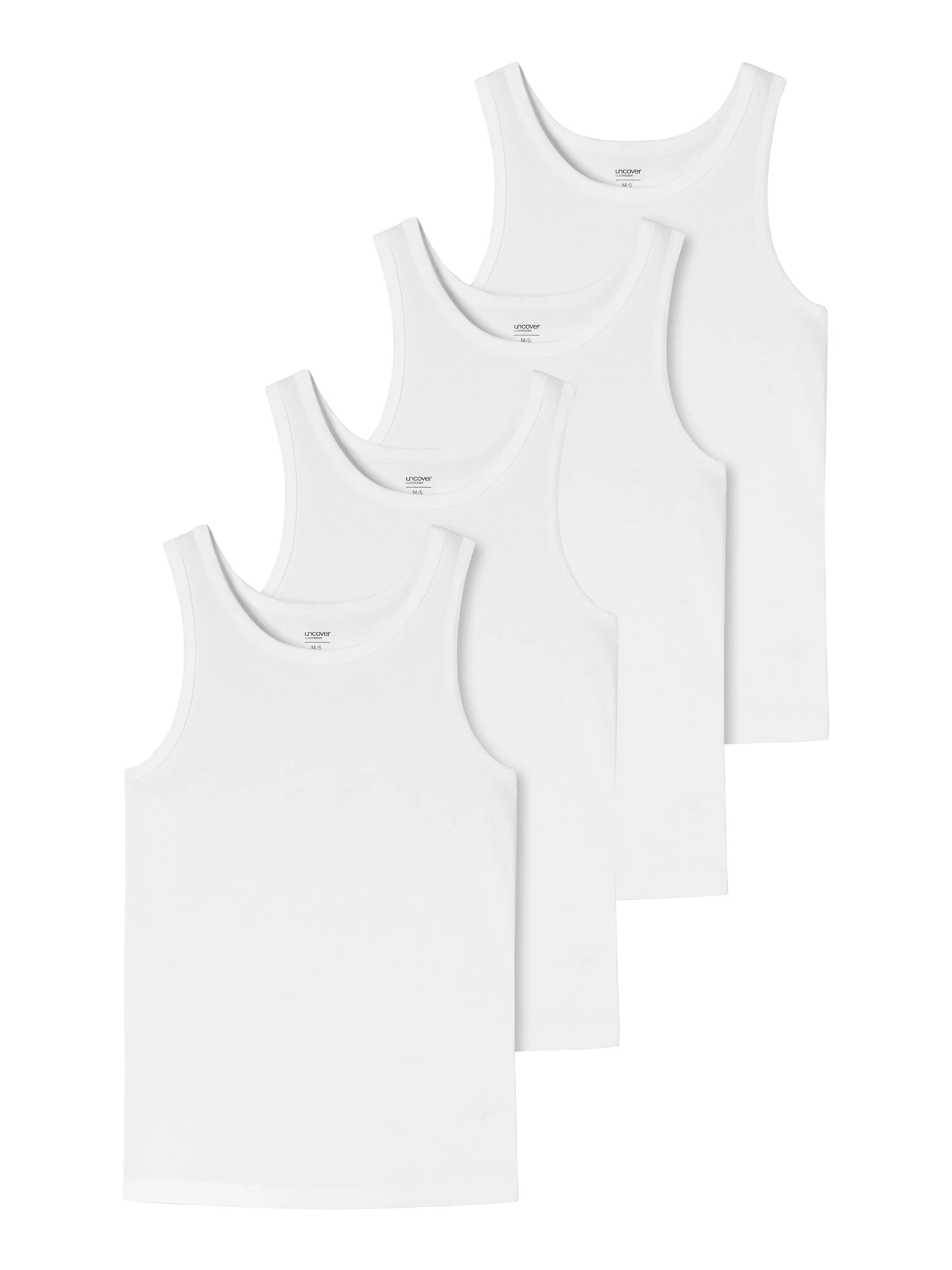 Schiesser Unterhemd Uncover In Weiß 1 Schiesser Unterhemd Uncover In Weiß